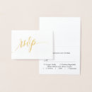 Search for gold foil rsvp cards Modern