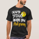 Search for softball grandma tshirts Nana