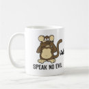 Search for speak no evil mugs Three wise monkeys