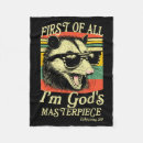 Search for raccoon blankets 2026