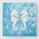 Search for blue glass clocks Sea