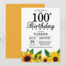 Search for 100th Milestone birthday