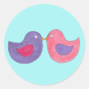 Search for lovebirds stickers Kiss