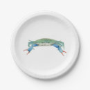 Search for crabs paper plates Watercolor
