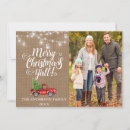 Search for burlap christmas cards Family photo