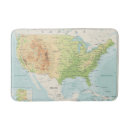 Search for world map bath mats Geography