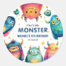 Search for monster mash stickers Kids birthday party