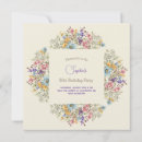 Search for colorful birthday invitations Flowers