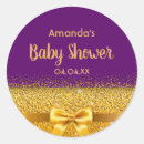 Search for purple baby shower stickers Gender neutral