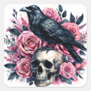 Search for raven skull stickers Spooky