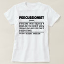 Search for percussionist tshirts Music lover