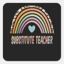 Search for substitute stickers Teacher appreciation