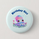 Search for cute octopus badges Marine life