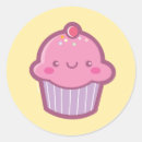 Search for kawaii cupcake stickers Chibi