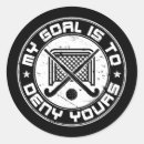 Search for my goal stickers Goalie