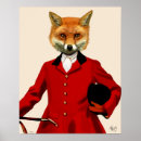 Search for vintage fox art Hunter