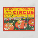Search for circus animal postcards History