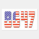Search for big five stickers Patriotic