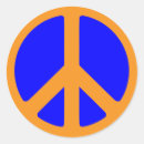 Search for blue peace symbol stickers Peace and love