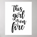 Search for fire sign posters Girl