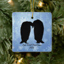 Search for 1st anniversary christmas tree decorations Couple