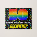 Search for 50th birthday puzzles Fifty years old