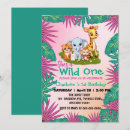 Search for monkey 1st birthday invitations Zoo