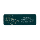 Search for greeting return address labels Modern