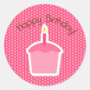 Search for cake topper stickers Pink