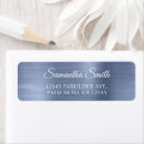 Search for metalic return address labels Bride