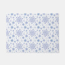 Search for blue snowflakes christmas doormats Winter