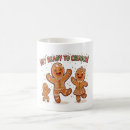 Search for gingerbread family mugs Christmas cookies