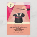 Search for abracadabra invitations Magician