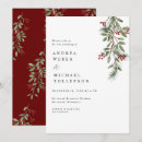 Search for berry wedding invitations Burgundy