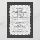 Search for monogram 7x5 invitations Black