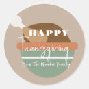Search for happy thanksgiving turkey stickers Food