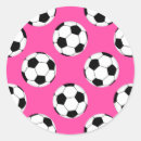Search for pink soccer stickers Futbol
