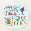 Search for funny wine coasters Drinking