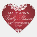 Search for red lace stickers Vintage