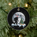 Search for reindeer with santa sleigh christmas tree decorations Festive