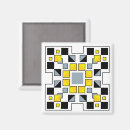 Search for geometric modern magnets Minimalist