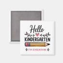 Search for kindergarten magnets First day of school