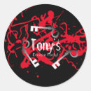 Search for mysterious stickers Mystery