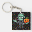 Search for frankenstein halloween key rings Pumpkin
