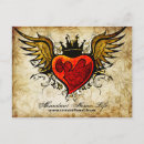 Search for vintage tattoo postcards Heart