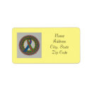 Search for breast cancer awareness return address labels Hope