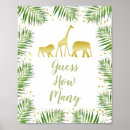 Search for gold baby shower games Guess how many