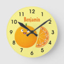 Search for cute fruits clocks Cartoon