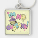 Search for cupcake party key rings Funny