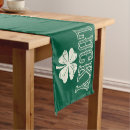 Search for st patricks day table runners Shamrock